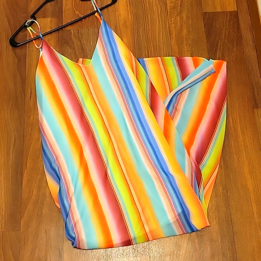 Colorful maxi dress